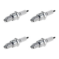 4 Zündkerzen mit Flachdichtsitz NGK...