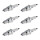 6 Spark Plugs with flat seal seat NGK for RENAULT LAGUNA and others
