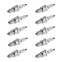 10 Spark Plugs with flat seal seat NGK for RENAULT LAGUNA...