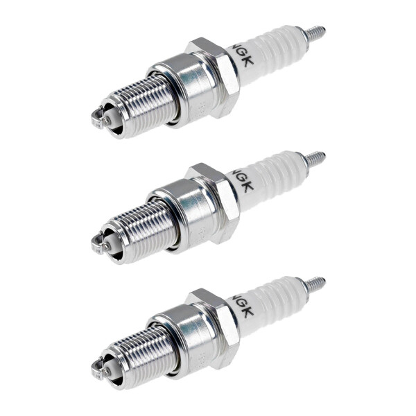 3 Spark Plugs with flat seal seat NGK for MERCEDES-BENZ S-CLASS and others