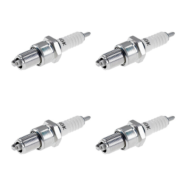 4 Spark Plugs with flat seal seat NGK for MERCEDES-BENZ S-CLASS and others