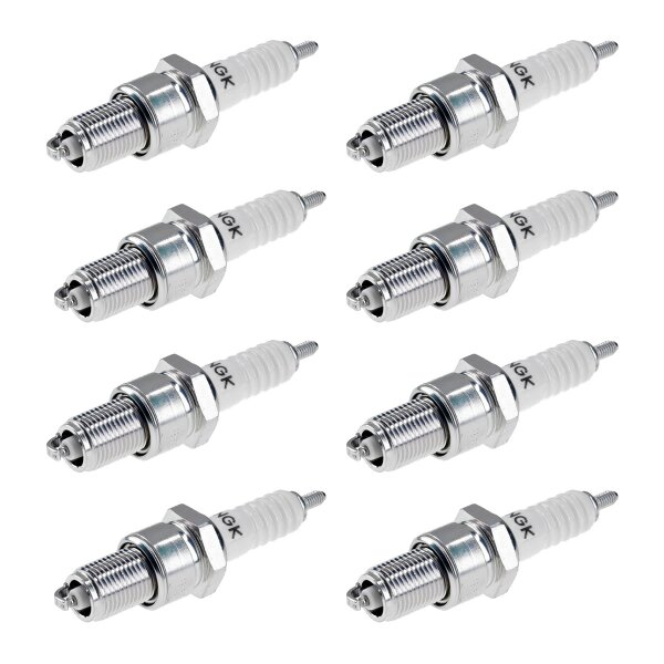 8 Spark Plugs with flat seal seat NGK for MERCEDES-BENZ S-CLASS and others