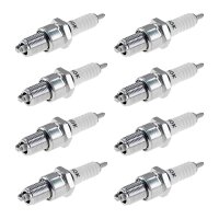 8 Spark Plugs with flat seal seat NGK for MERCEDES-BENZ...