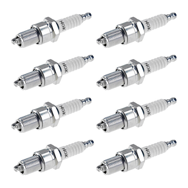 8 Spark Plugs fixed SAE connection NGK IAM-Expertise for e.g. HYUNDAI SANTAMO