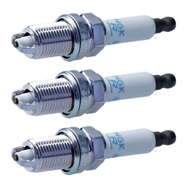 3 Spark Plugs fixed SAE connection NGK aftermarket expertise for e.g. VW PASSAT