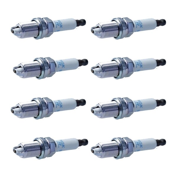 8 Spark Plugs fixed SAE connection NGK aftermarket expertise for e.g. VW PASSAT