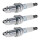 3 Spark Plugs fixed SAE connection NGK aftermarket expertise for MITSUBISHI