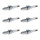 6 Spark Plugs fixed SAE connection NGK aftermarket expertise for MITSUBISHI