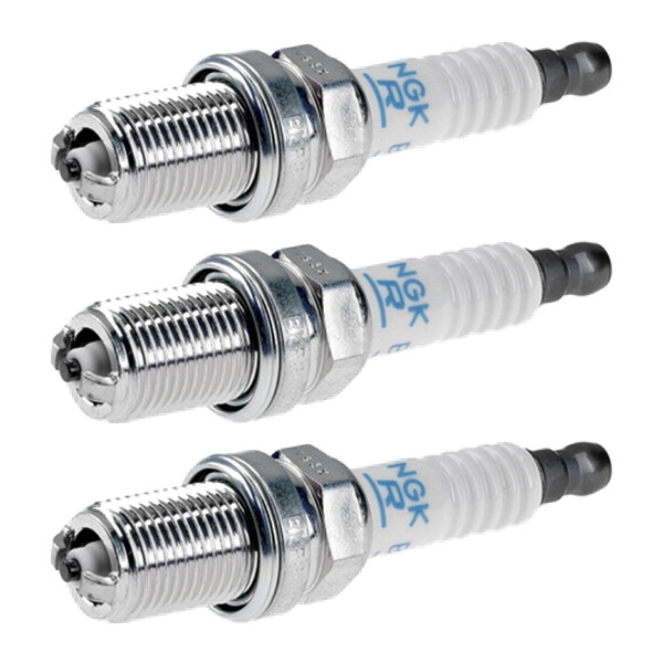 3 Spark Plugs fixed SAE connection NGK aftermarket expertise for e.g. AUDI A6