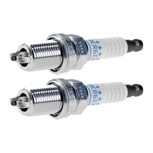 2 Spark Plugs fixed SAE connection NGK suitable for e.g. ALFA ROMEO 156