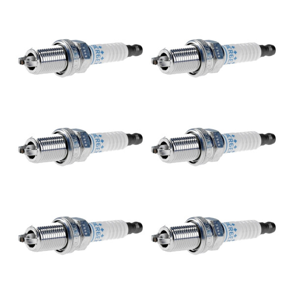 6 Spark Plugs fixed SAE connection NGK suitable for e.g. ALFA ROMEO 156