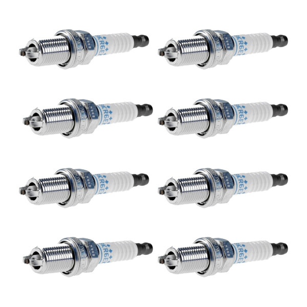 8 Spark Plugs fixed SAE connection NGK suitable for e.g. ALFA ROMEO 156