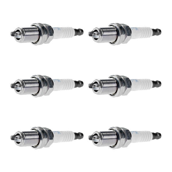 6 Spark Plugs fixed SAE connection NGK suitable for e.g. SMART CITY-COUPE