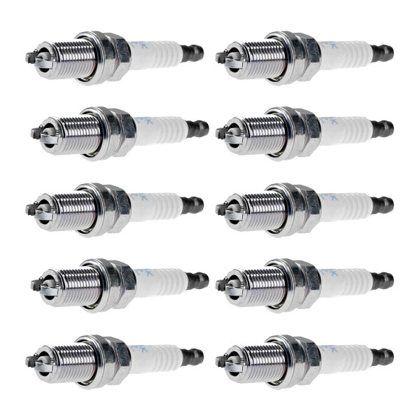 10 Spark Plugs fixed SAE connection NGK suitable for e.g. SMART CITY-COUPE