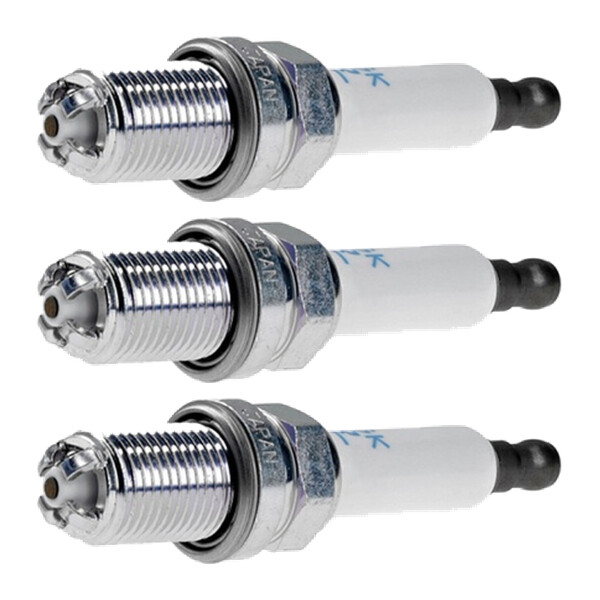 3 Spark Plugs fixed SAE connection NGK aftermarket expertise for e.g. AUDI A8