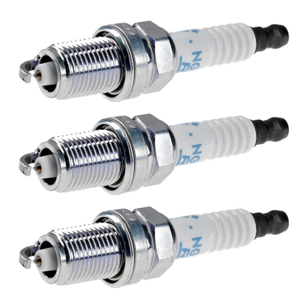 3 Spark Plugs fixed SAE connection NGK aftermarket expertise for e.g. LEXUS LS