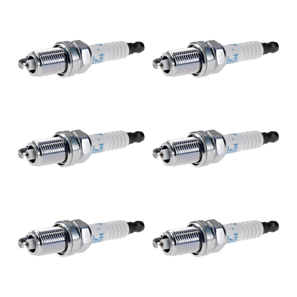 6 Spark Plugs fixed SAE connection NGK aftermarket expertise for e.g. LEXUS LS