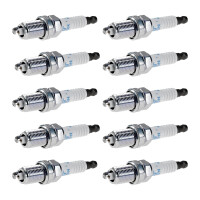 10 Spark Plugs fixed SAE connection NGK aftermarket...