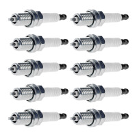 10 Spark Plugs fixed SAE connection NGK aftermarket...
