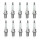 10 Spark Plugs fixed SAE connection NGK for SUBARU IMPREZA and others