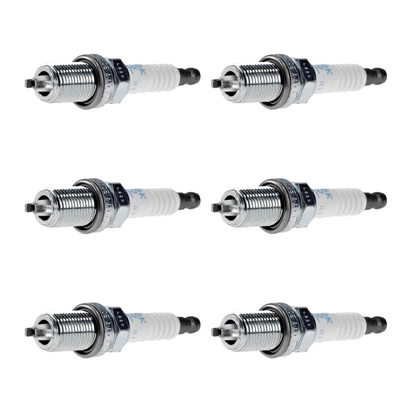 6 Zündkerzen fester SAE-Anschluss NGK Aftermarket-Expertise für u.a. BMW 3er