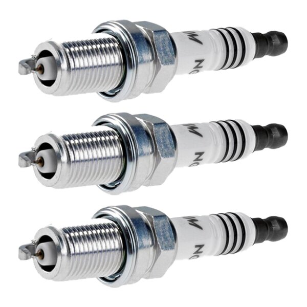 3 Spark Plugs fixed SAE connection NGK Iridium IX suitable for e.g. BMW 3 Series