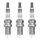 3 Spark Plugs fixed SAE connection NGK Iridium Irimax for various vehicles