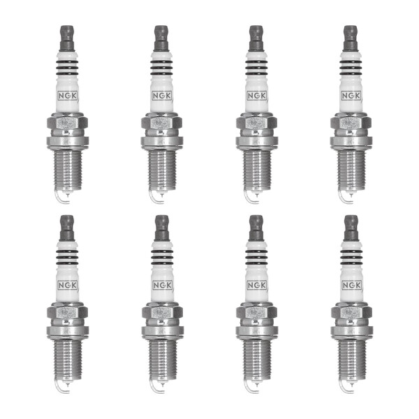 8 Spark Plugs fixed SAE connection NGK Iridium Irimax for various vehicles