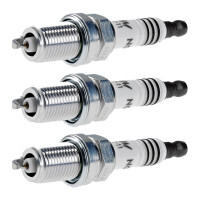 3 Spark Plugs fixed SAE connection NGK Iridium IX for...