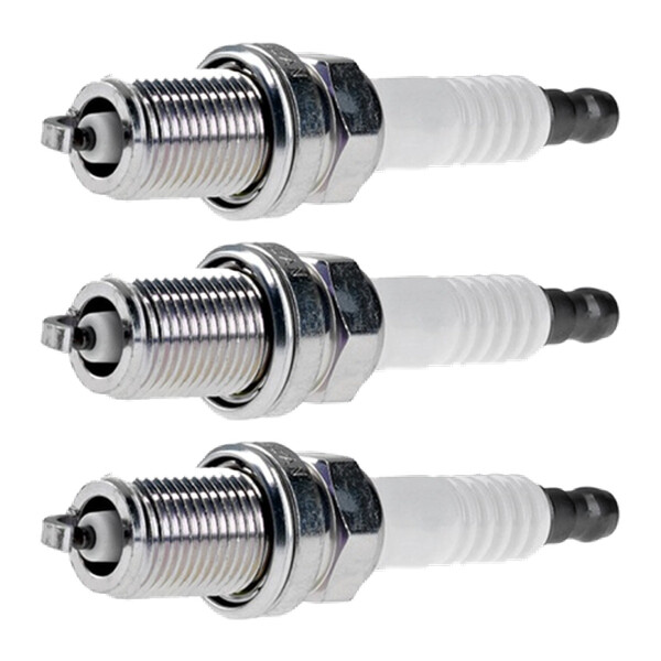 3 Spark Plugs fixed SAE connection NGK aftermarket expertise for e.g. SAAB 9-5