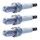 3 Spark Plugs fixed SAE connection NGK IAM expertise for e.g. PORSCHE 911
