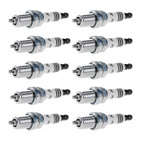 10 Spark Plugs fixed SAE connection NGK Iridium IX for...