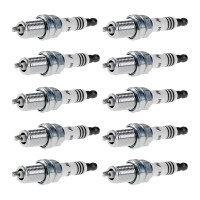 10 Spark Plugs fixed SAE connection NGK Iridium IX for...