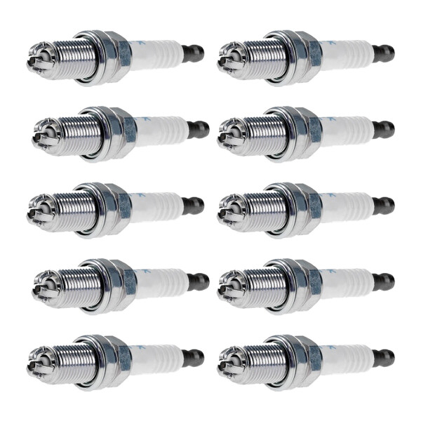 10 Zündkerzen mit Flachdichtsitz NGK IAM-Expertise für u.a. SSANGYONG RODIUS