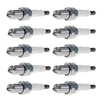 10 Spark Plugs with flat seal seat NGK for SSANGYONG...