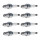 8 Spark Plugs fixed SAE connection NGK for e.g. MERCEDES-BENZ A-CLASS
