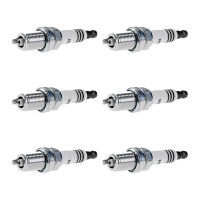 6 Spark Plugs fixed SAE connection NGK Iridium IX for...
