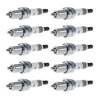 10 Spark Plugs fixed SAE connection NGK Iridium IX for...