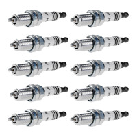 10 Spark Plugs fixed SAE connection NGK Iridium IX for...