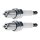 2 Spark Plugs fixed SAE connection NGK suitable for e.g. NISSAN PRIMERA