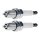 2 Spark Plugs fixed SAE connection NGK suitable for e.g. NISSAN PRIMERA