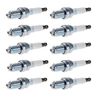 10 Spark Plugs fixed SAE connection NGK suitable for...