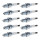 10 Spark Plugs fixed SAE connection NGK suitable for VOLVO S70 and others