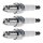 3 Spark Plugs fixed SAE connection NGK suitable for SEAT AROSA and others