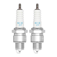 2 Spark Plugs with flat seal seat NGK IAM expertise for...