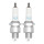 2 Spark Plugs with flat seal seat NGK IAM expertise for FIAT 500 and others