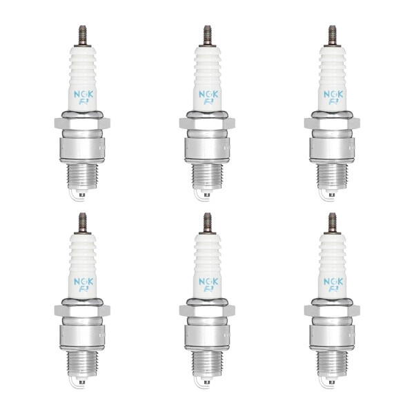6 Zündkerzen mit Flachdichtsitz NGK Aftermarket-Expertise für u.a. FIAT 500