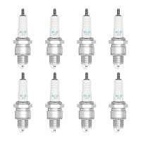 8 Zündkerzen mit Flachdichtsitz NGK...