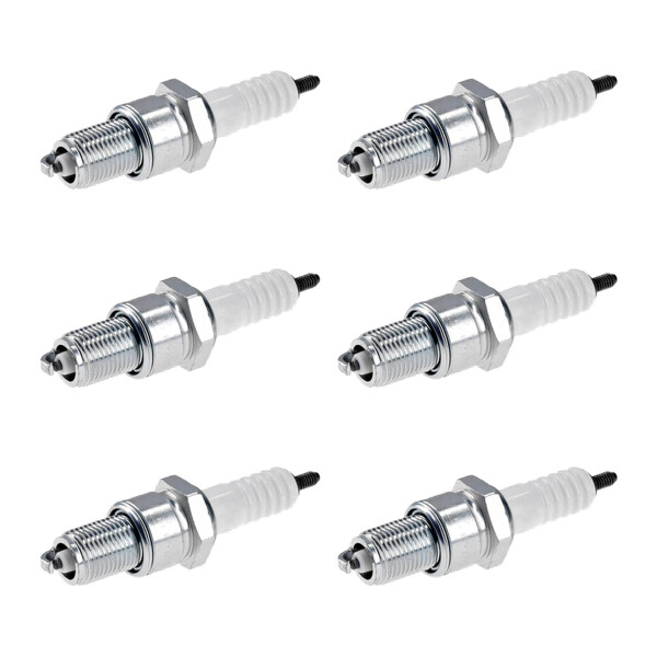 6 Spark Plugs with flat seal seat NGK IAM expertise for YAMAHA and others