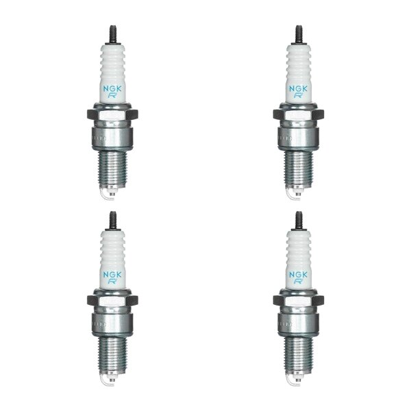 4 Spark Plugs with flat seal seat NGK Quick for YAMAHA and others